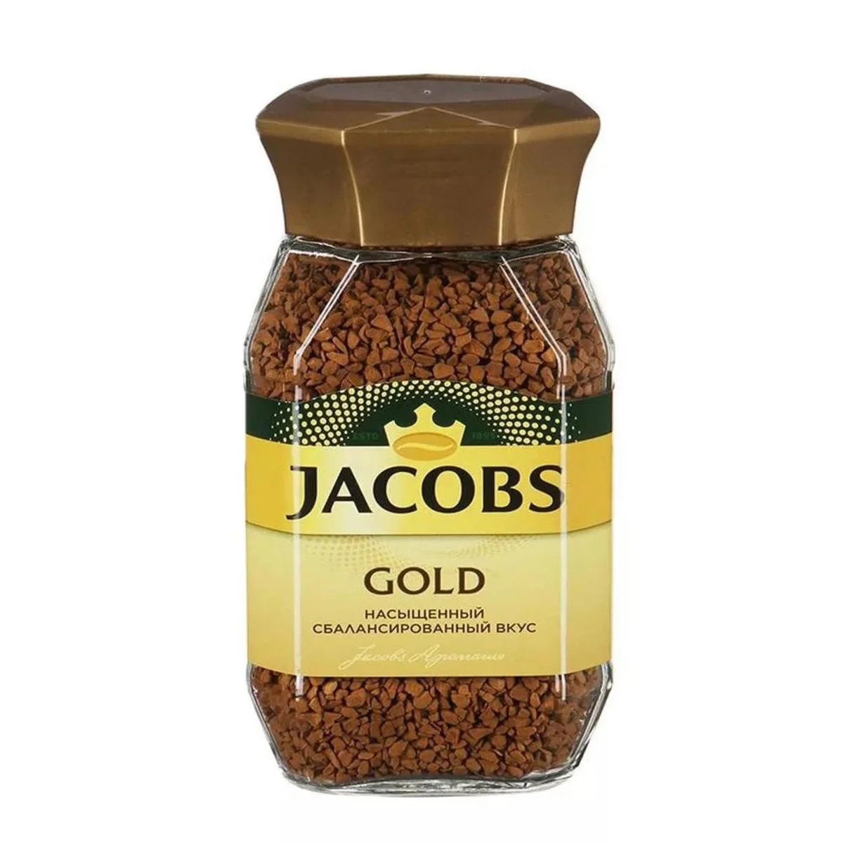 
 Мгновенный гранулированный (высушенный) кофе, стеклянная банка, Золотая серия с насыщенным сбалансированным вкусом, ST/b 190 г * 6 шт. JDE, оптовая продажа  