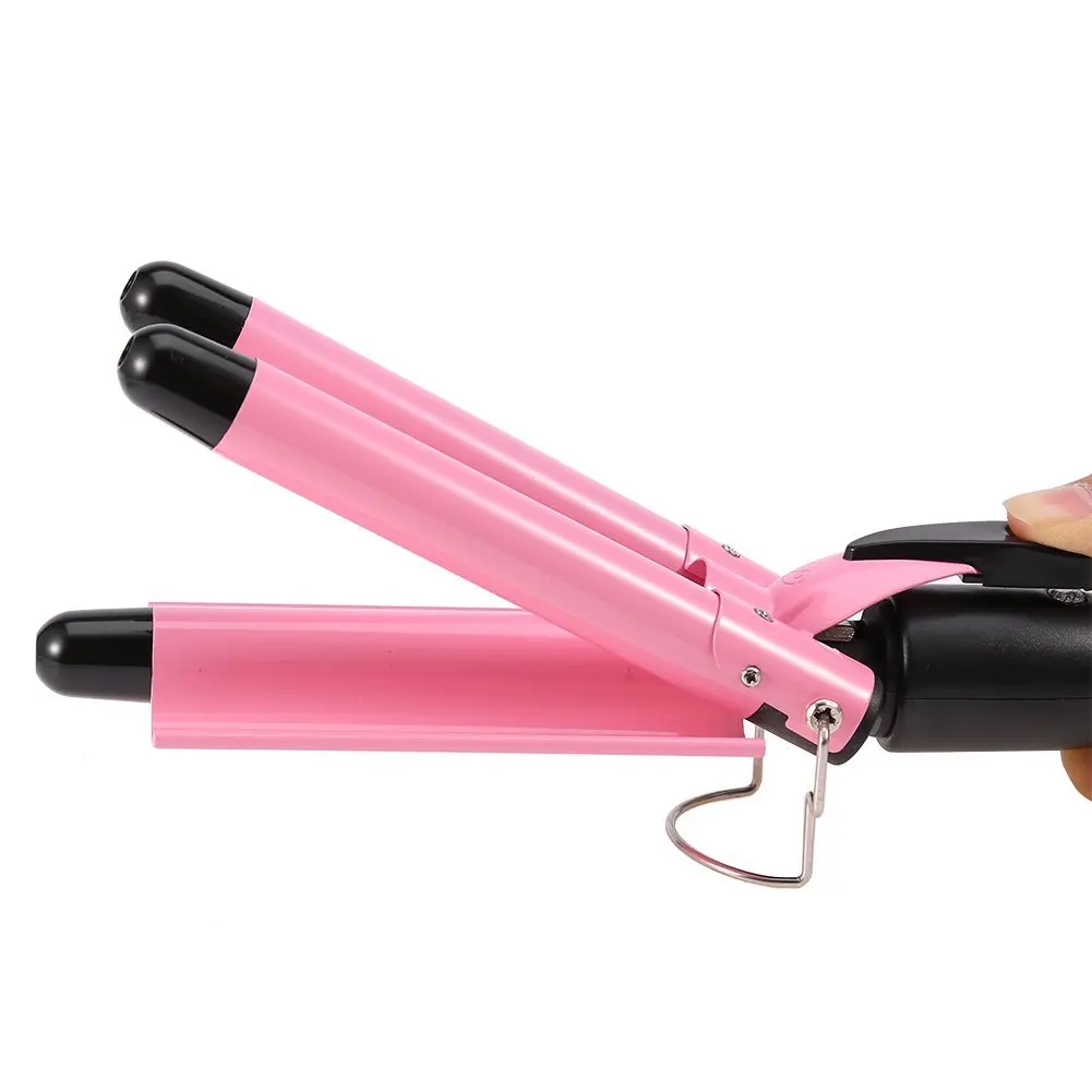Top Styling Tool MINI Curling Iron Ceramic Triple, Equipment Hair Salon Woman Hair Tool MINI Curling Iron Hair Curler