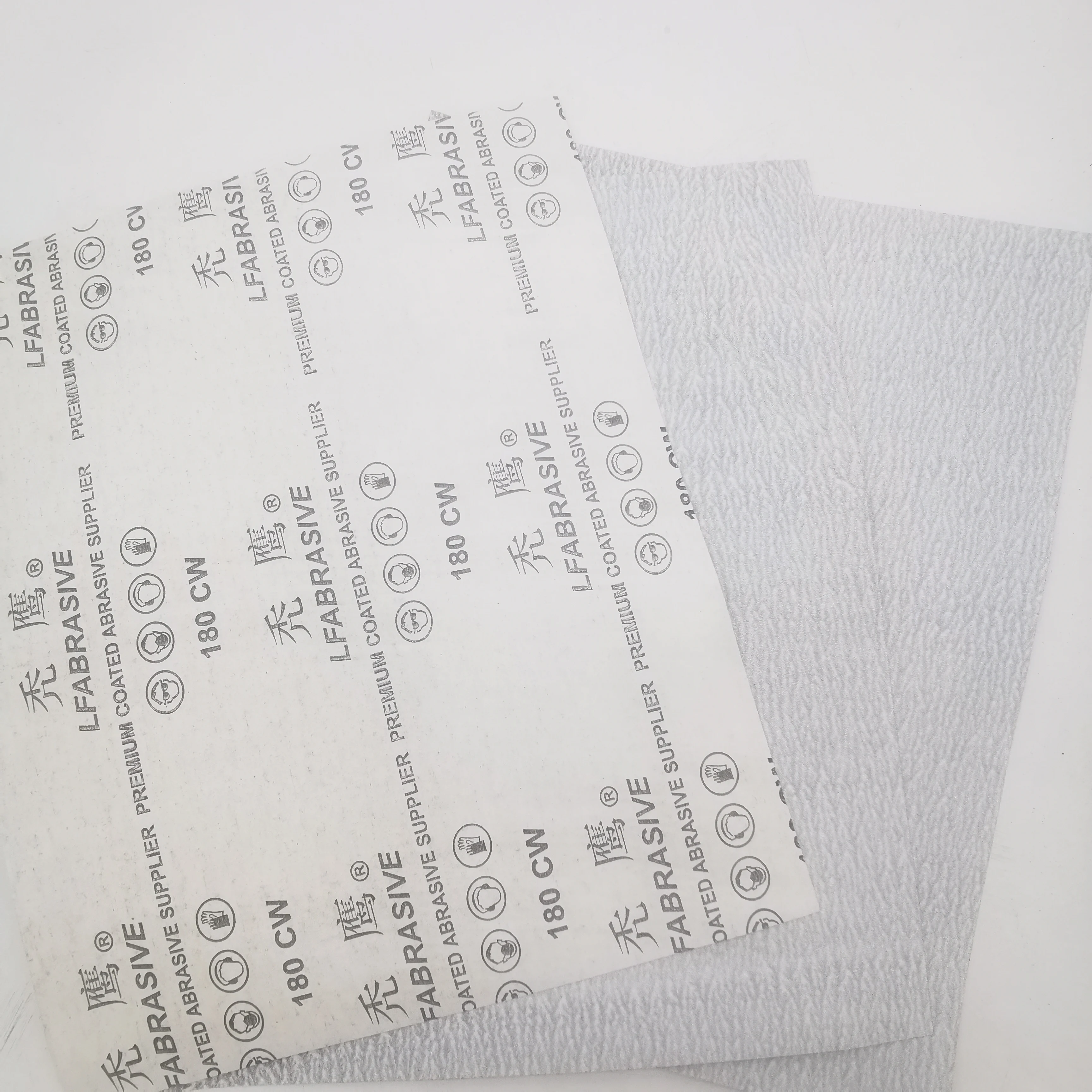 white color sand surface latex paper backing dry polishing abrasive paper sand paper sheet