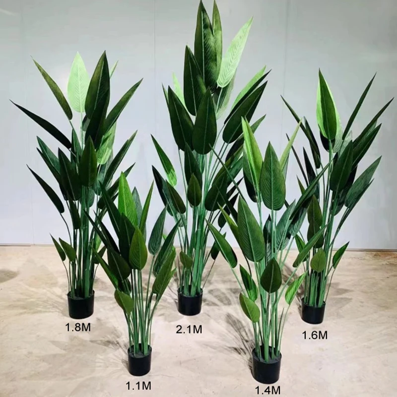 Modern Nordic Oriental Coastal Tropical Artificial Plant Artificial Tree Artificial Bonsai For Home Kids Room  Kitchen