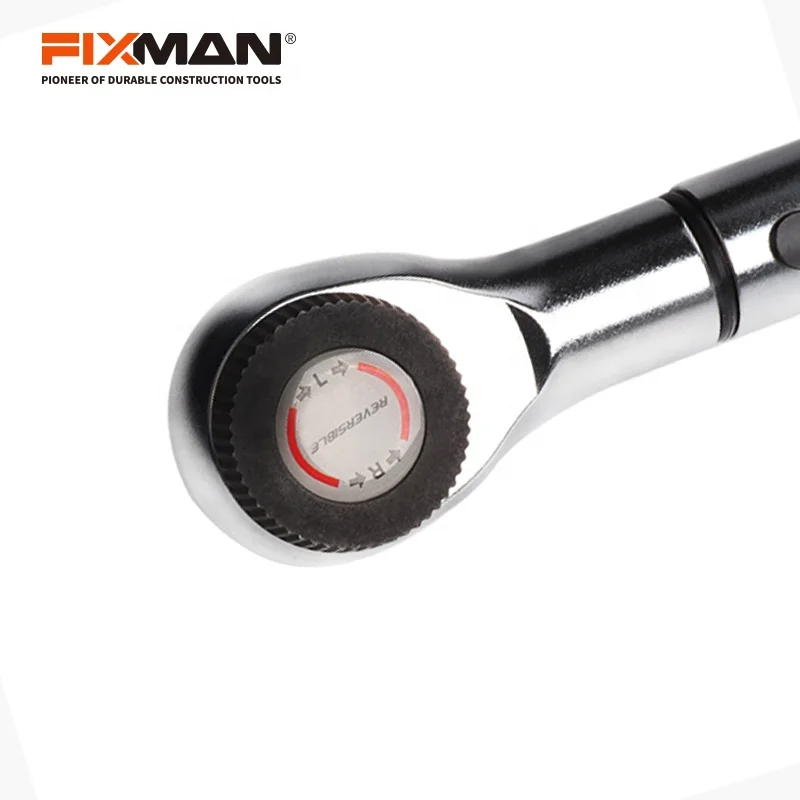 FIXMAN New Product Metal Digital Torque Socket Open Tool Ratchet Wrench For Auto Repairing