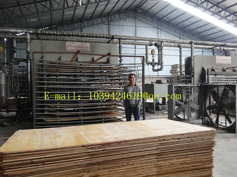 15 layers/openigns Lamination hot press for plywood /particle board /mdf