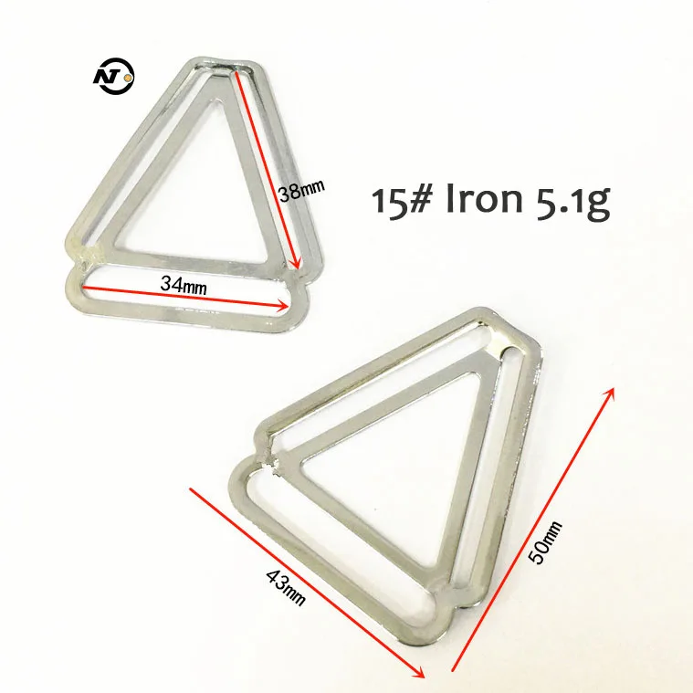 14mm 20mm 25mm 29mm Metal Triangle Slider Buckle Adjustable Webbing Buckles Dress Belt Backpack Strap Garment Decor Accessories