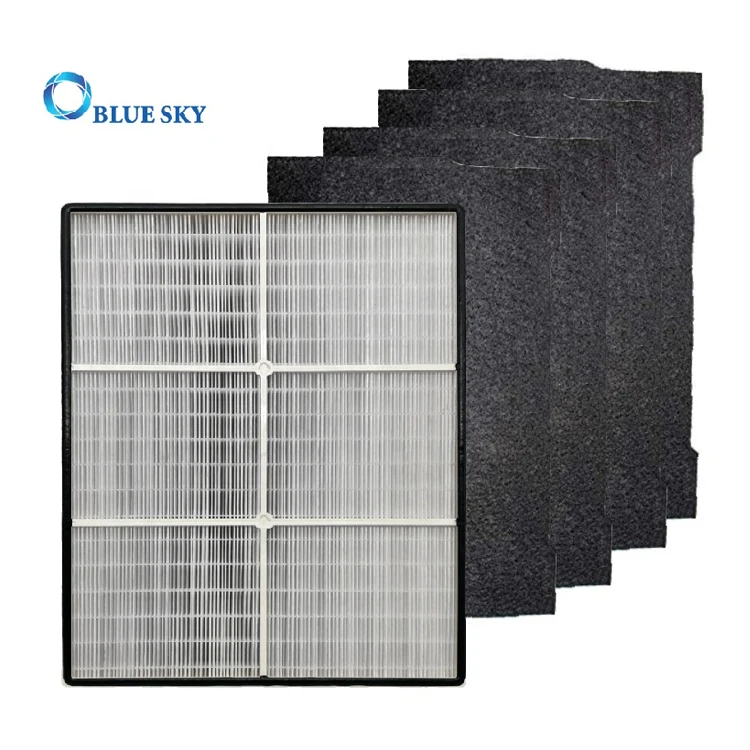 Replacement HEPA Filter and 4 Carbon Pre-Filters Compatible with Whirlpool Whispure 1183051 Air Purifier fits Models AP150 AP250