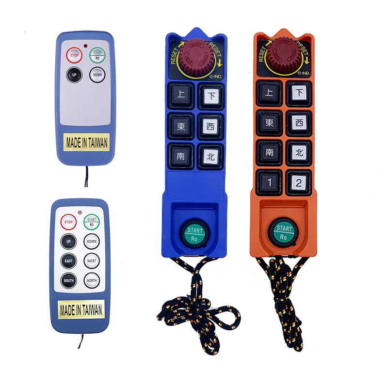 SAGA-L4 4 channel 12 volt winch wireless rf remote control switch control radio control crane