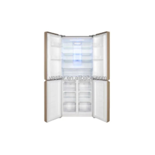 Vestar KTN Electric Compact  solar dc power supermarket smart  vertical refrigerator compressor r134a with panel