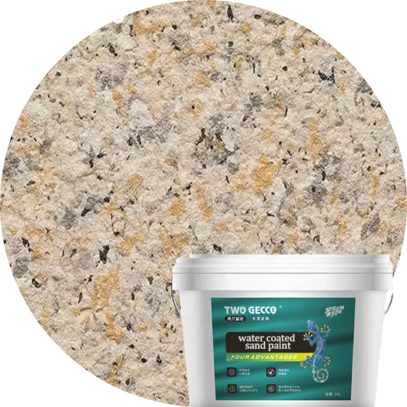 Factory supply Water In Sand Texture Spray Multi-color Paint Granite Wall Painting
