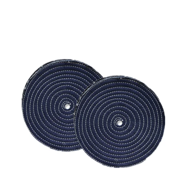 full disk bench grinder finishing jean detailing sewed wheels