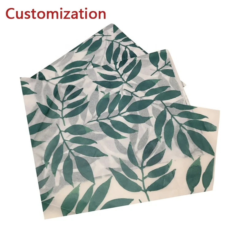 custom logo printed 17-40gsm gift t-shirt  clothes shoes wrapping tissue paper designer wrapping paper for packaging