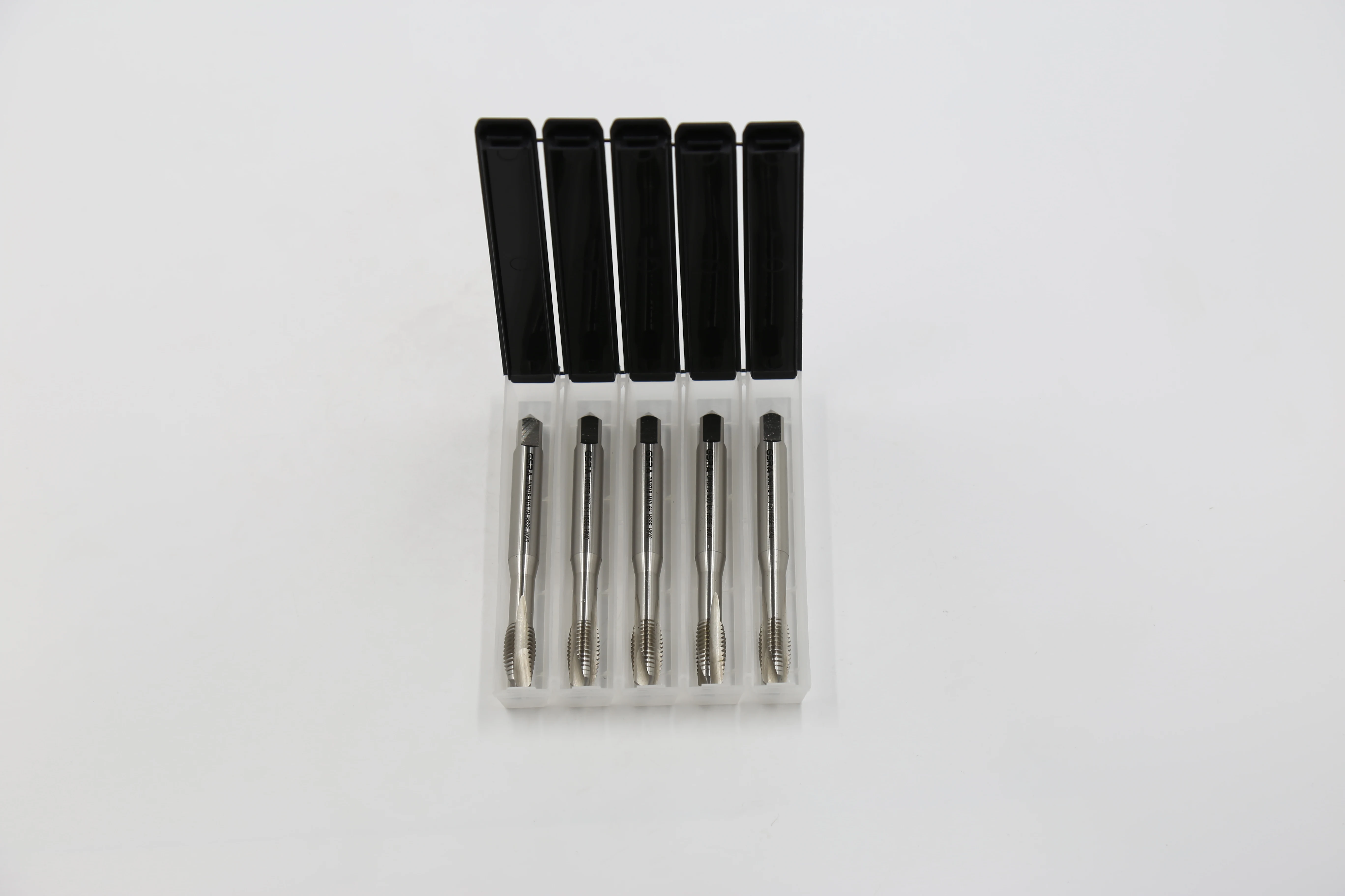 GSR DIN371/DIN376 machine taps HSSE cobalt  Form B spiral pointed fully ground bright finished thread cutting tool M10 M12
