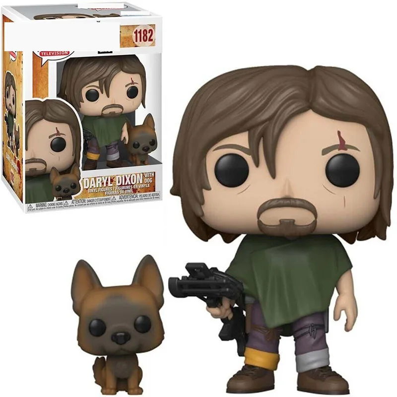 NEW Arrival Funkos POP Vinyl Figure The Walking Dead 1182 Daryl Dixon Action Figure Collection Model toys