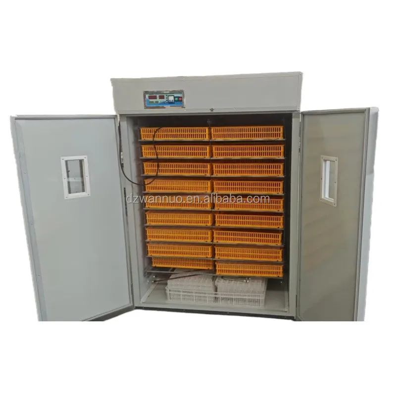 Fully Automatic Chciken Eggs 3168 Capacity Farm Equipment Industrial Egg Incubator In Africa