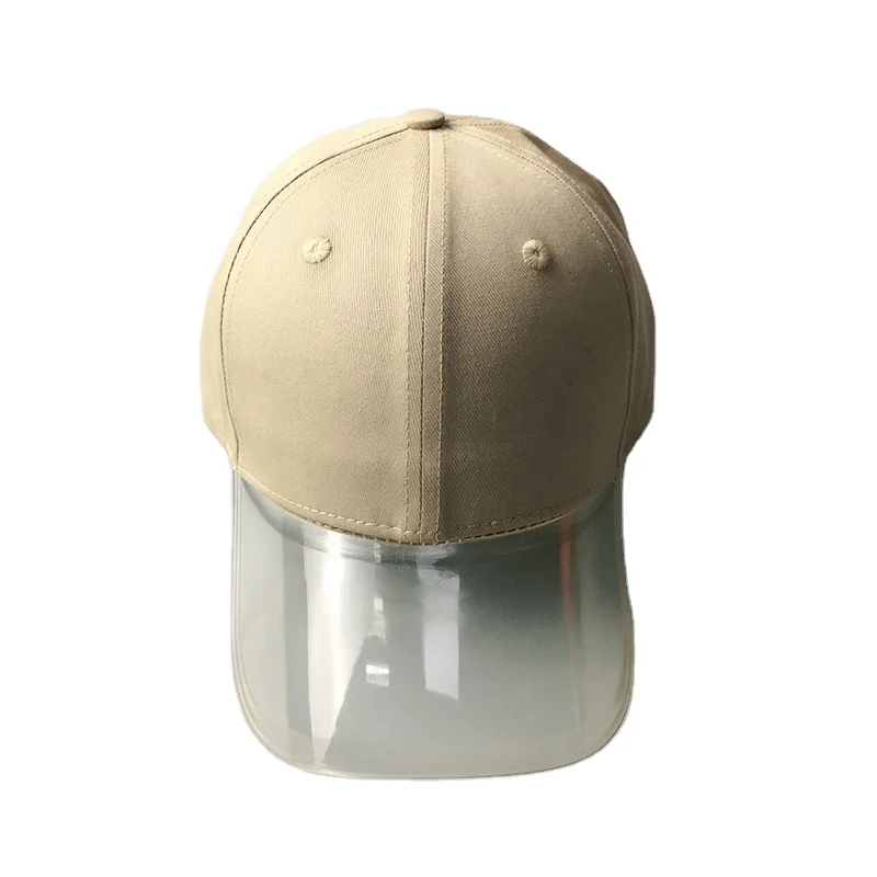 2022 Hot Sale KaiHong Transparent Visor Baseball Summer hats From BSCI Audit Factory Sedex 4P Audit Factory