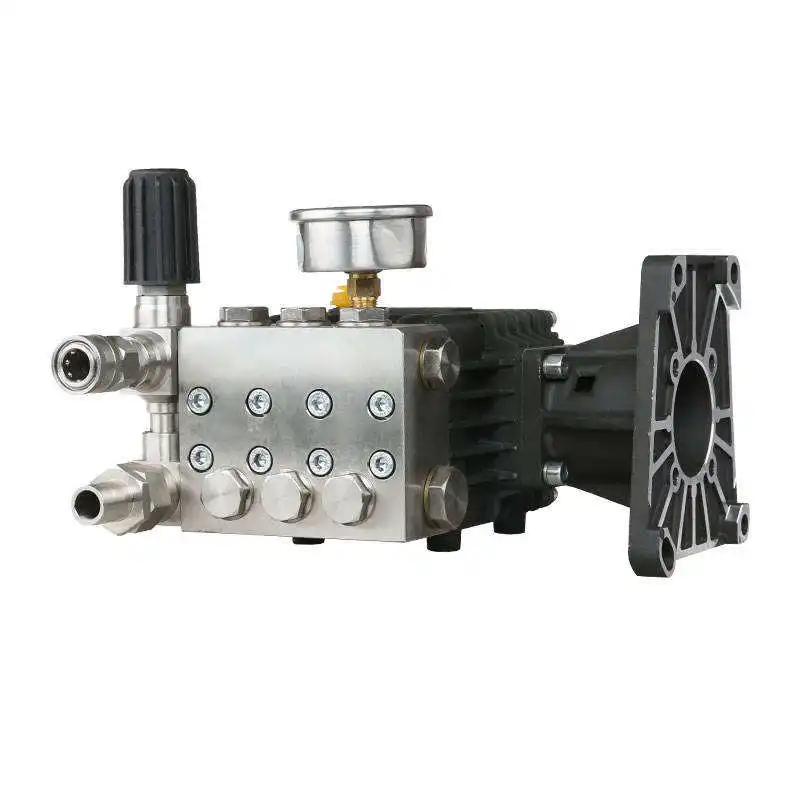 High Pressure Pump 100 Bar Washer Plunger Pump Head Car Wash High Pressure Water Pump