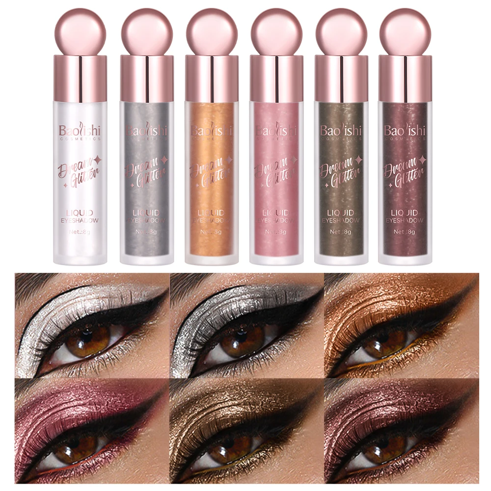 Glitter Eyeshadow Liquid Multichrome Eyeshadows Long Lasting Metallic Chameleon Eye Shadow Multi-Dimensional Eye Looks