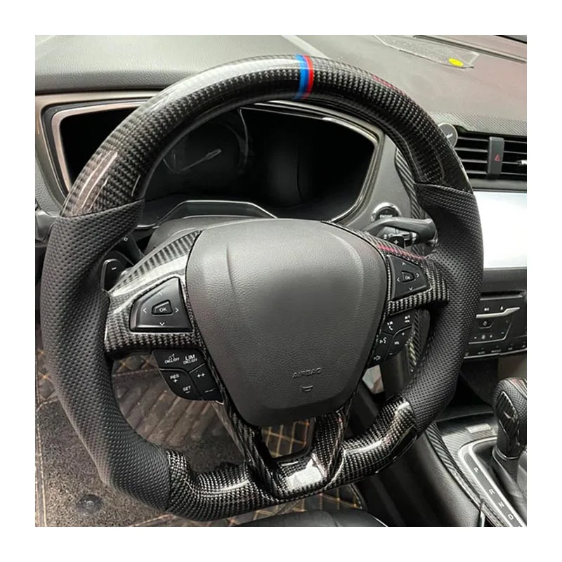 Custom forged carbon fiber steering wheel to fit 2016-2023 Ford Focus ST RS MK2 MK3 MK4 car steering wheel