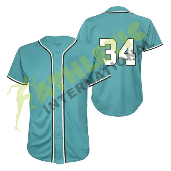 Baseball and Softball Wear Jersey Shirts Sportswear High Quality OEM Custom Design Short Sleeve Breathable Quick Dry Jersey 2024