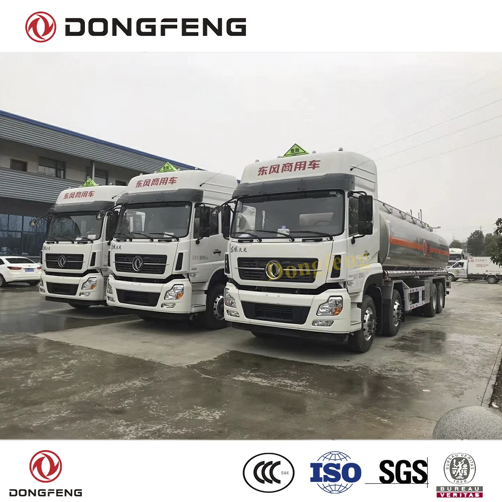 Dongfeng 8x4 30000 литровый масляный бак из алюминиевого сплава стальной с
