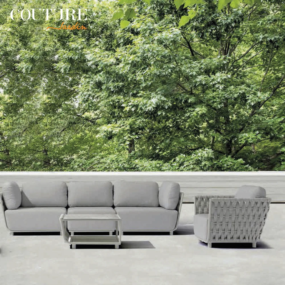 Couture Hug007-1 Design Furniture Hotel Outdoor Sofa Patio Furniture Garden Sofas Rattan Outdoor Furniture Sofa