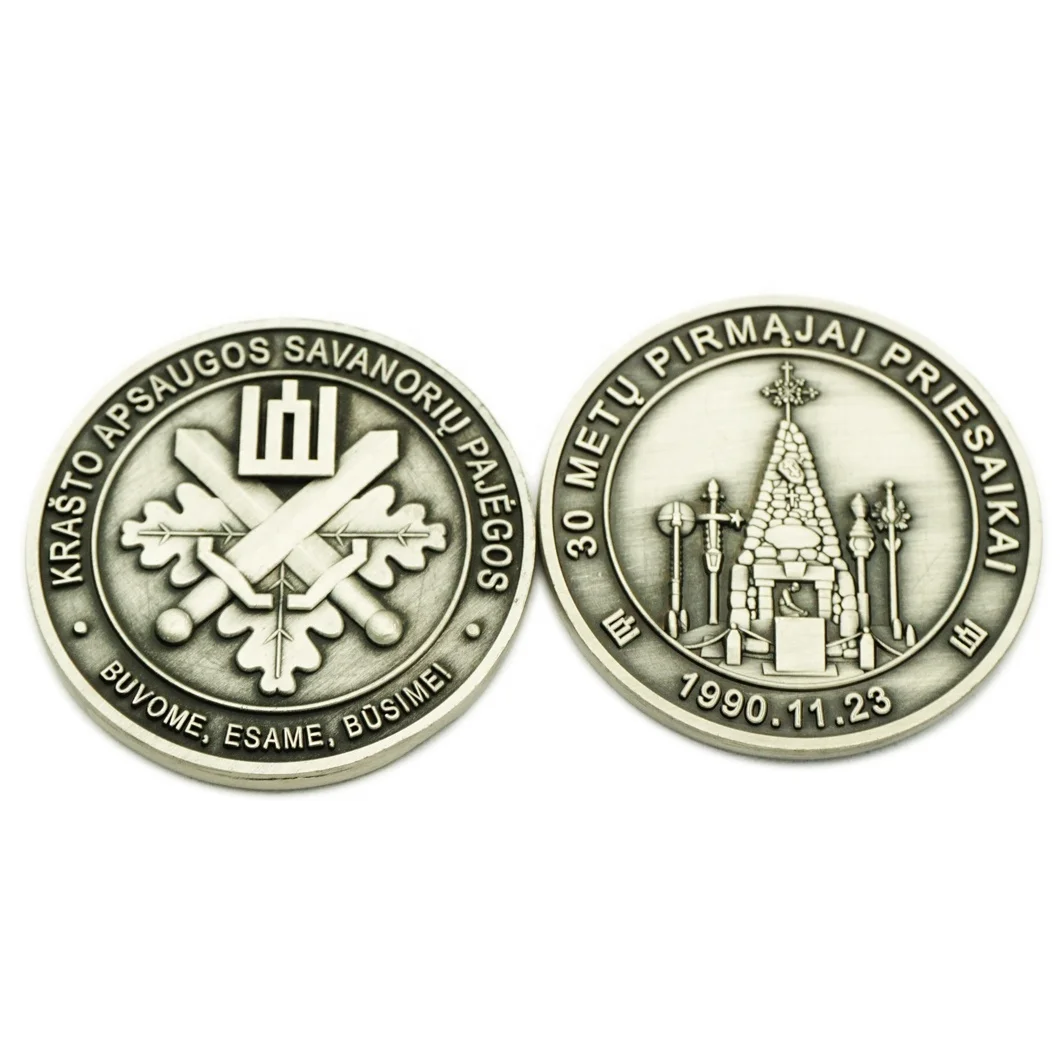sell Engravable old cheap high quality custom coins Custom 1.5 Inches Round Metal Plated Brass Blank Challenge Coins with logo