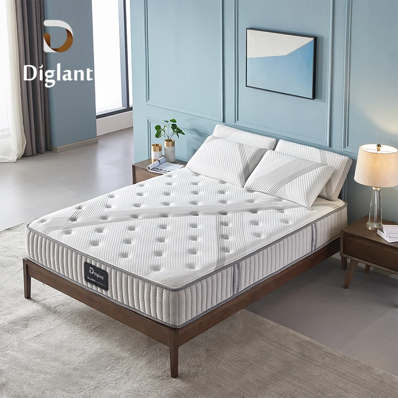 Популярные хорошее качество King Size 10 дюймов матрас фабрика оптовая продажа сверните вверх пены памяти пружинный матрас