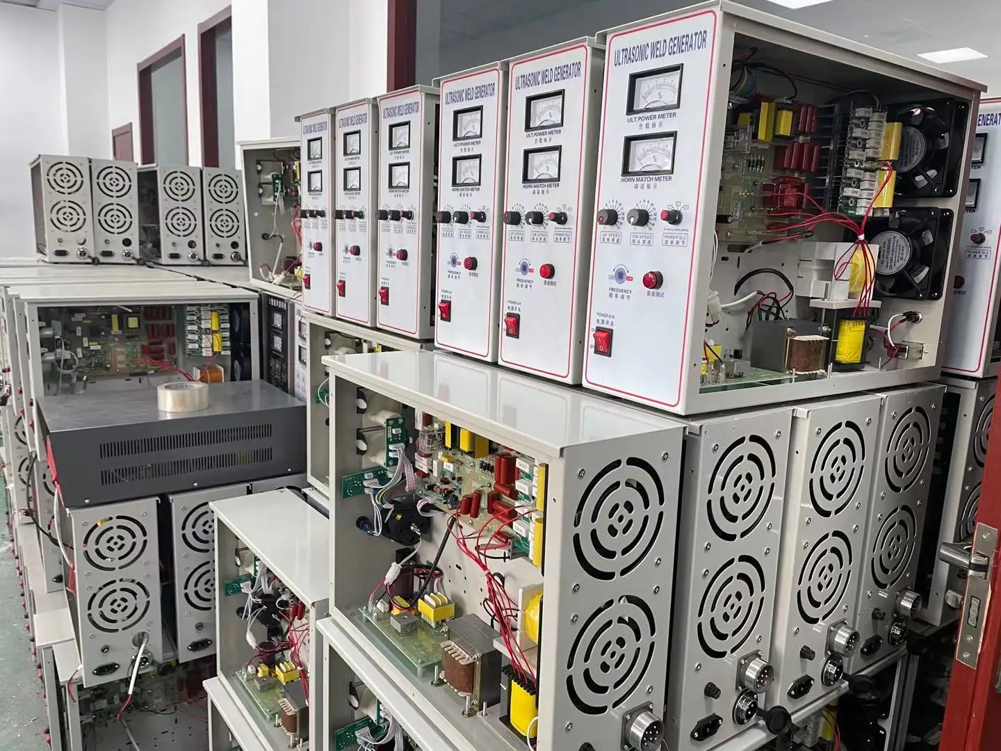 New arrival Favorable Price welding transducer with booster horn for non-woven welding