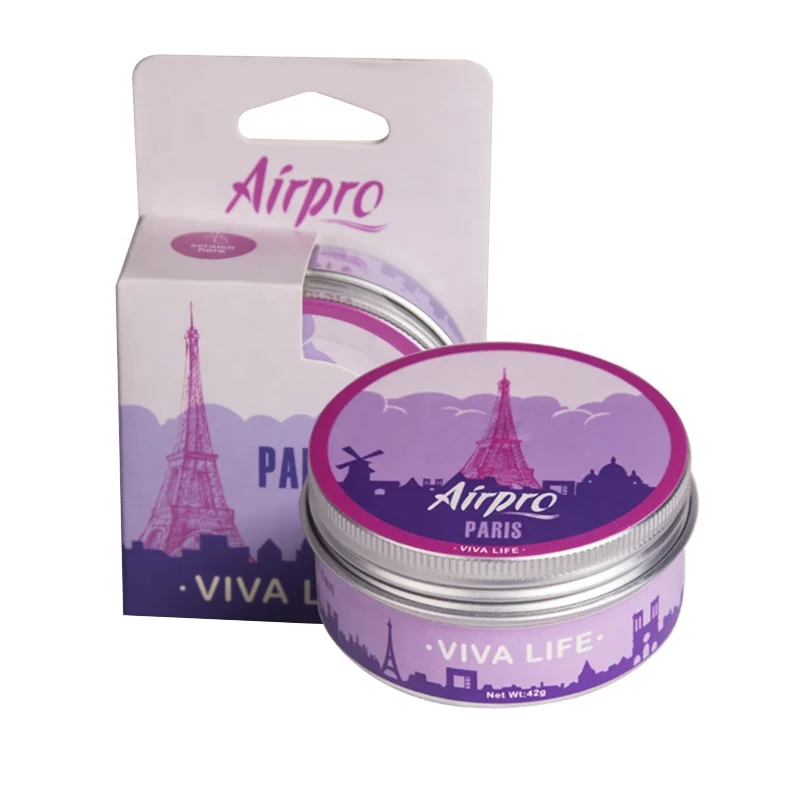 Airpro Brand Fresh Series Viva Life Organic Can Air Freshener Paris