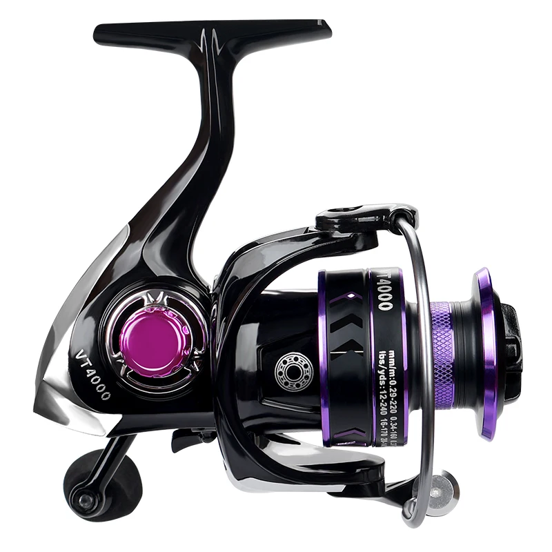 Athletics Rikimaru Spinning Reel VT 2000 to 7000 Fishing Reels 8+1 Bearing Stainless Steel Alloy Angling Reel Saltiga 6.2:1