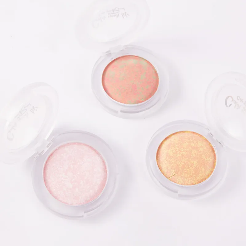 Wholesale custom logo customizable high quality makeup private label powder palette blush