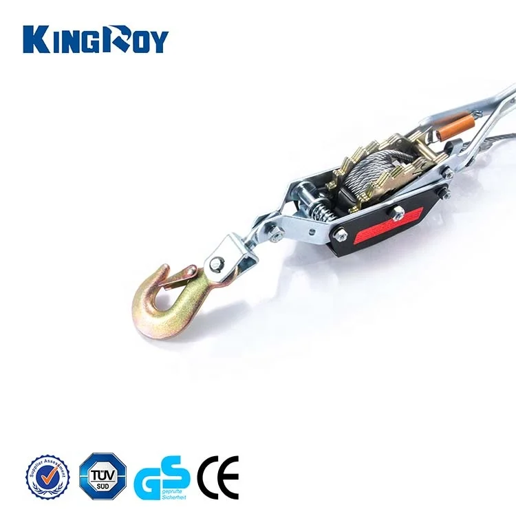 KINGROY 2 5-тонный двухступенчатый стальной трос вытягиватель лебедки