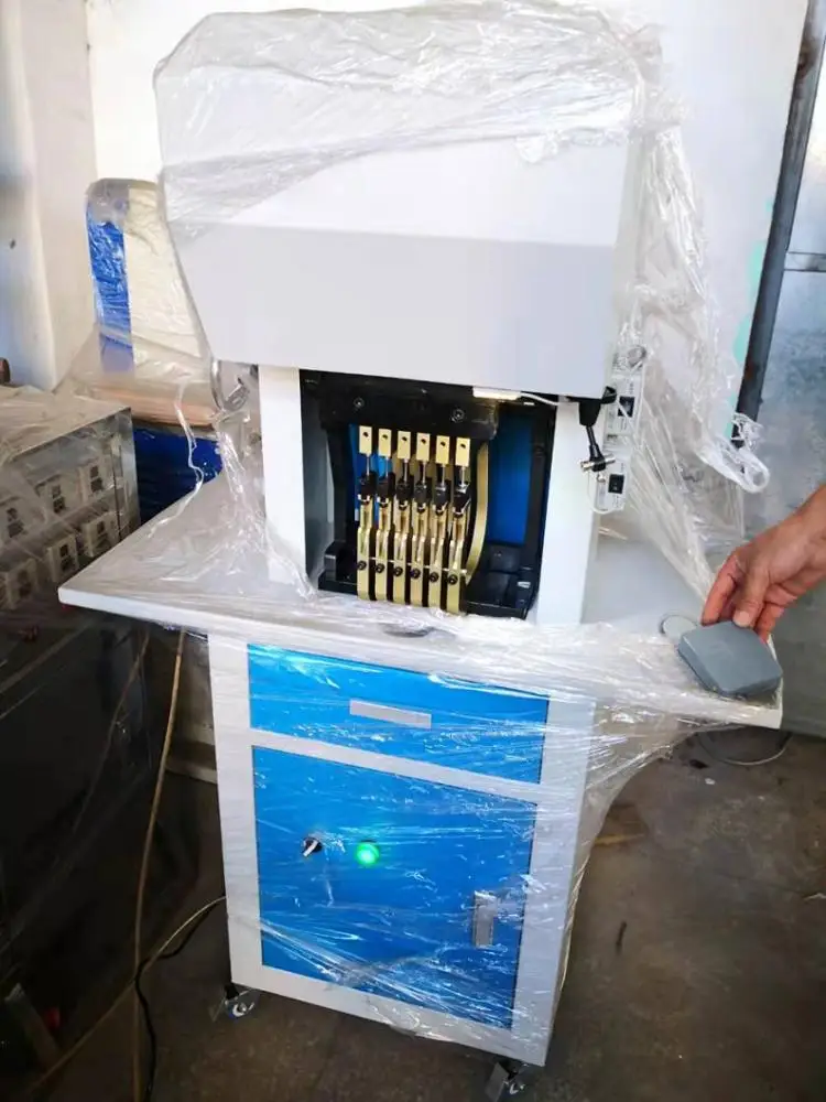 leather fabric  shoes upper multiple holes max. 6 punching machine Sd-868-6