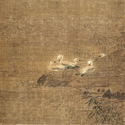 Traditional Chinese Art paintings on Canvas Giant Prints for Home Decor Chicken by Di Li Song Dynasty