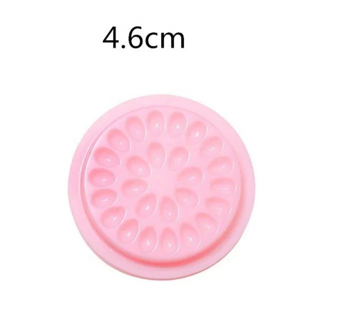 JULONG  false eyelashes Glue Holder eyelash extension supplies eye lashes Glue tools Lashes Extension Pallet Pads Plastic