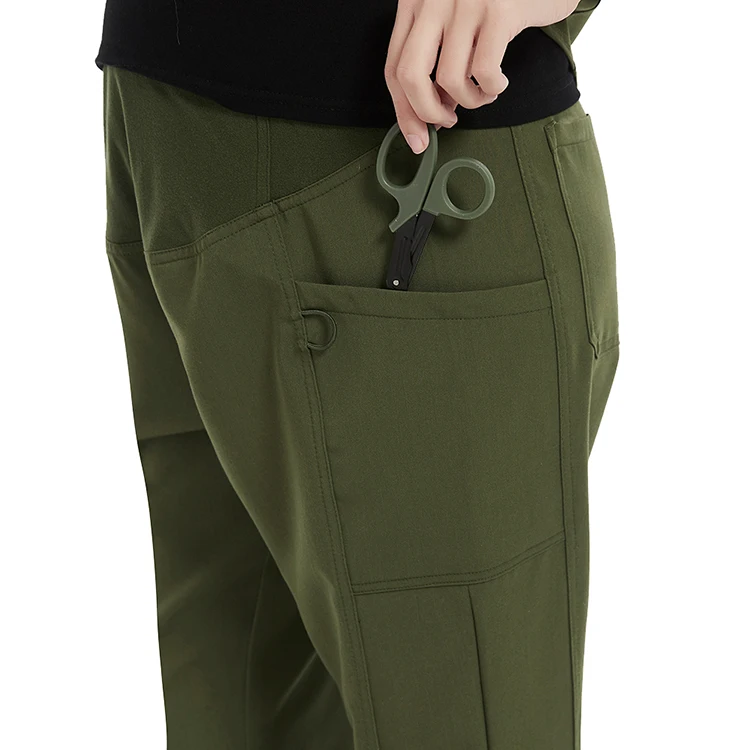 New Products Pregnant fashionable stretch doctor women nursing scrubs sets medical hospital uniforms set