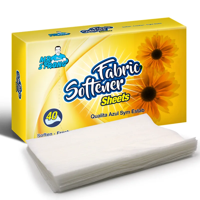Antistatic Softening Laundry  Sheets dryer sheets