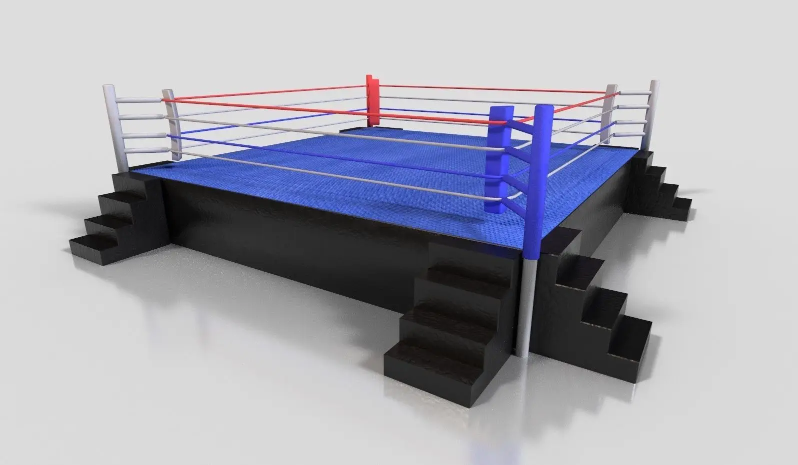Wrestling AIBA approved MMA boxing ring used inflatable competition boxing ring