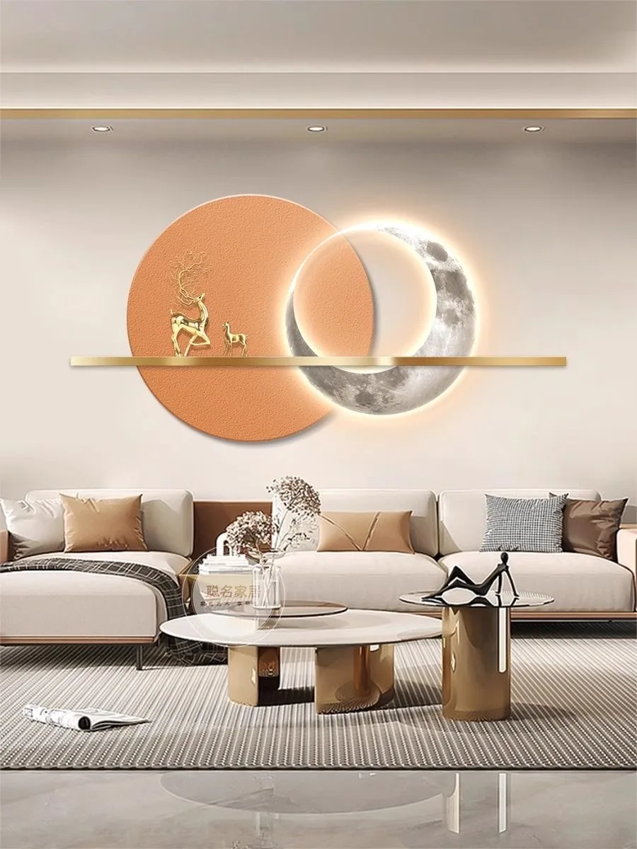 100*50 new dropshipping products 2024 metal metallic wall living room for home decor luxury art item house decoration interior