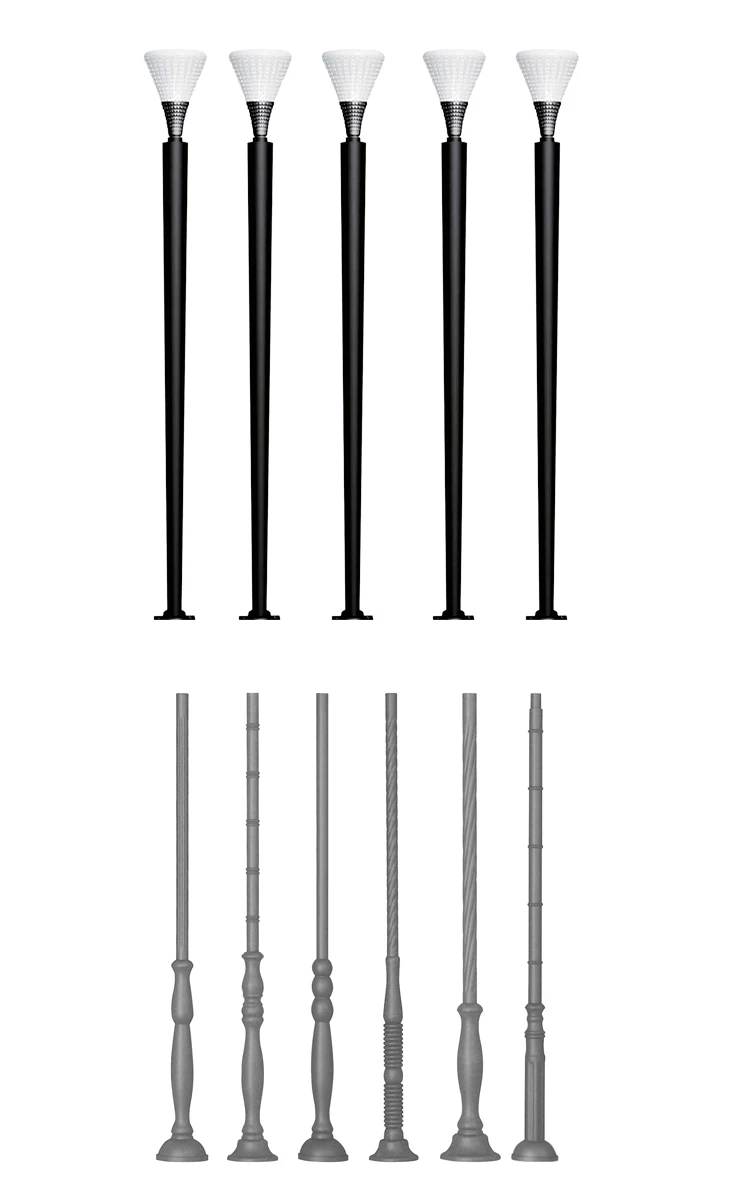 Aluminium metal light pole spinning machine