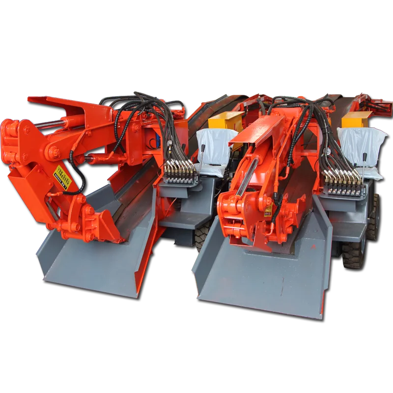 Crawler mucking loader in mining, mucking loader in mining for Small Tunnel