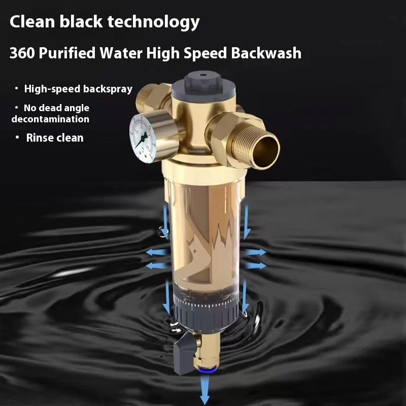 Intelligent reverse osmosis PC material large flow water purifier for Filtration filter systems