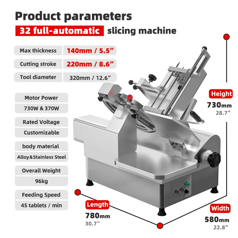 electric slicer  sausage beef slice machine frozen meat   slicing machine