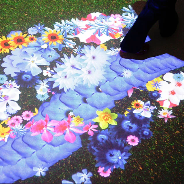 Interactive bar game projection system for entertainment, club, light bar