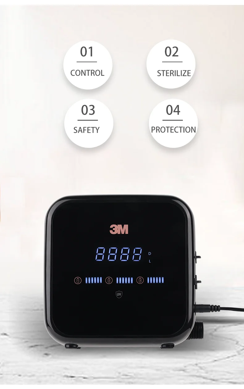 New 3M intelligent cartridge monitoring function water dispenser water purifier adapters