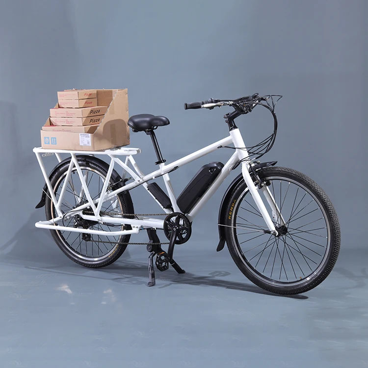 Новое поступление, Электрический грузовой велосипед 48 В 350 Вт, грузовой электровелосипед, электрический велосипед с длинным хвостом для доставки пищи