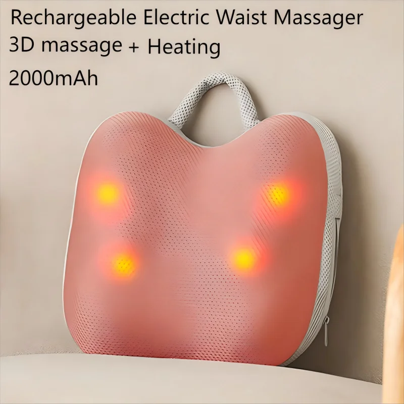 New Arrival Wholesale Back Cushion Back Massager for Car Massage Waist Twisting Disc Infrared Physiotherapy Waist Massager