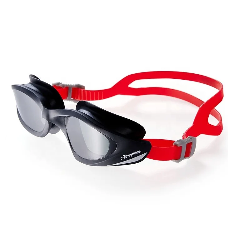 Large Frame Wide Vision Anti Fog Swimming Goggles Training Swimming Pool Glass