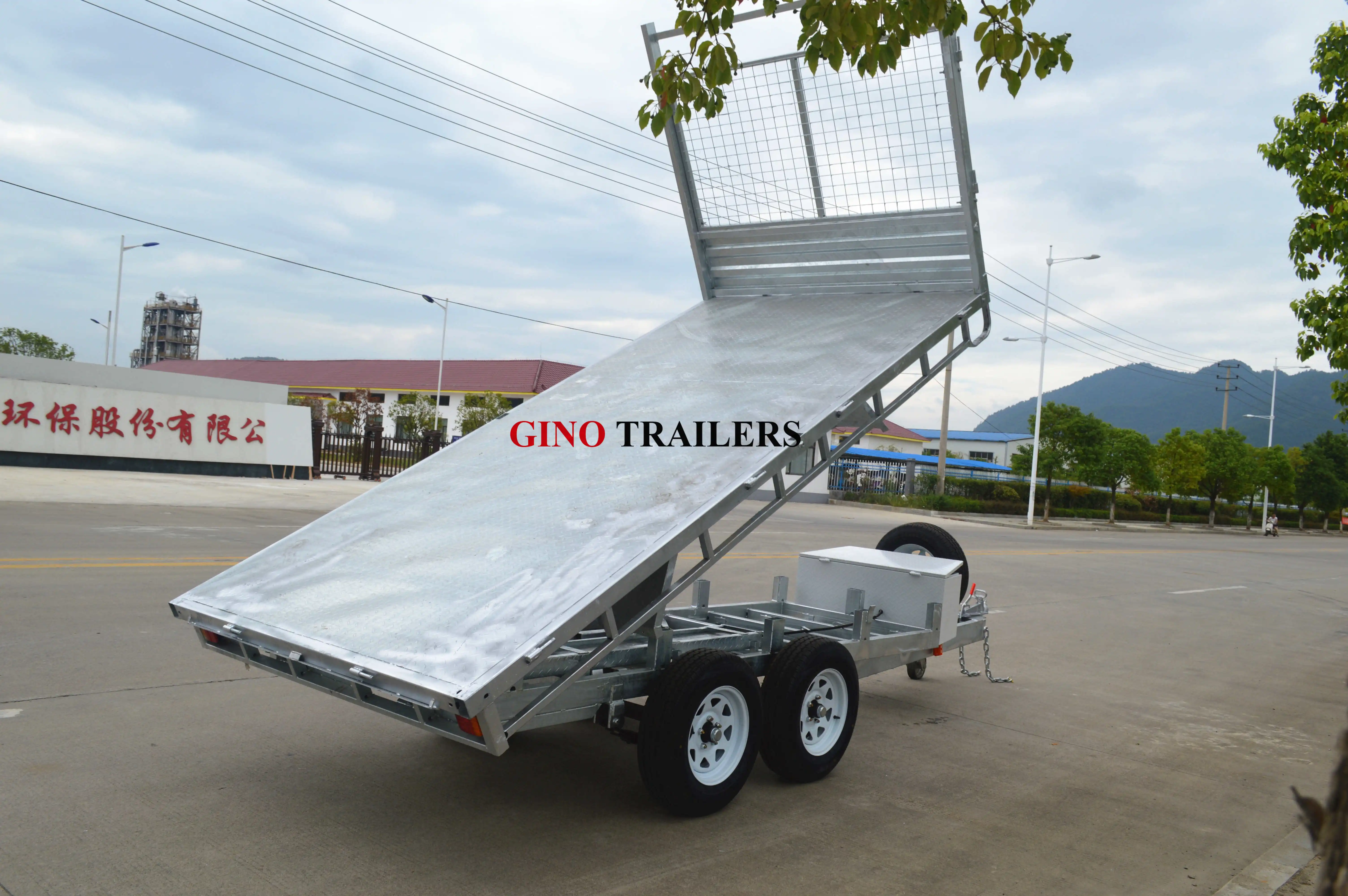 4 wheel utility trailer made in china with best price