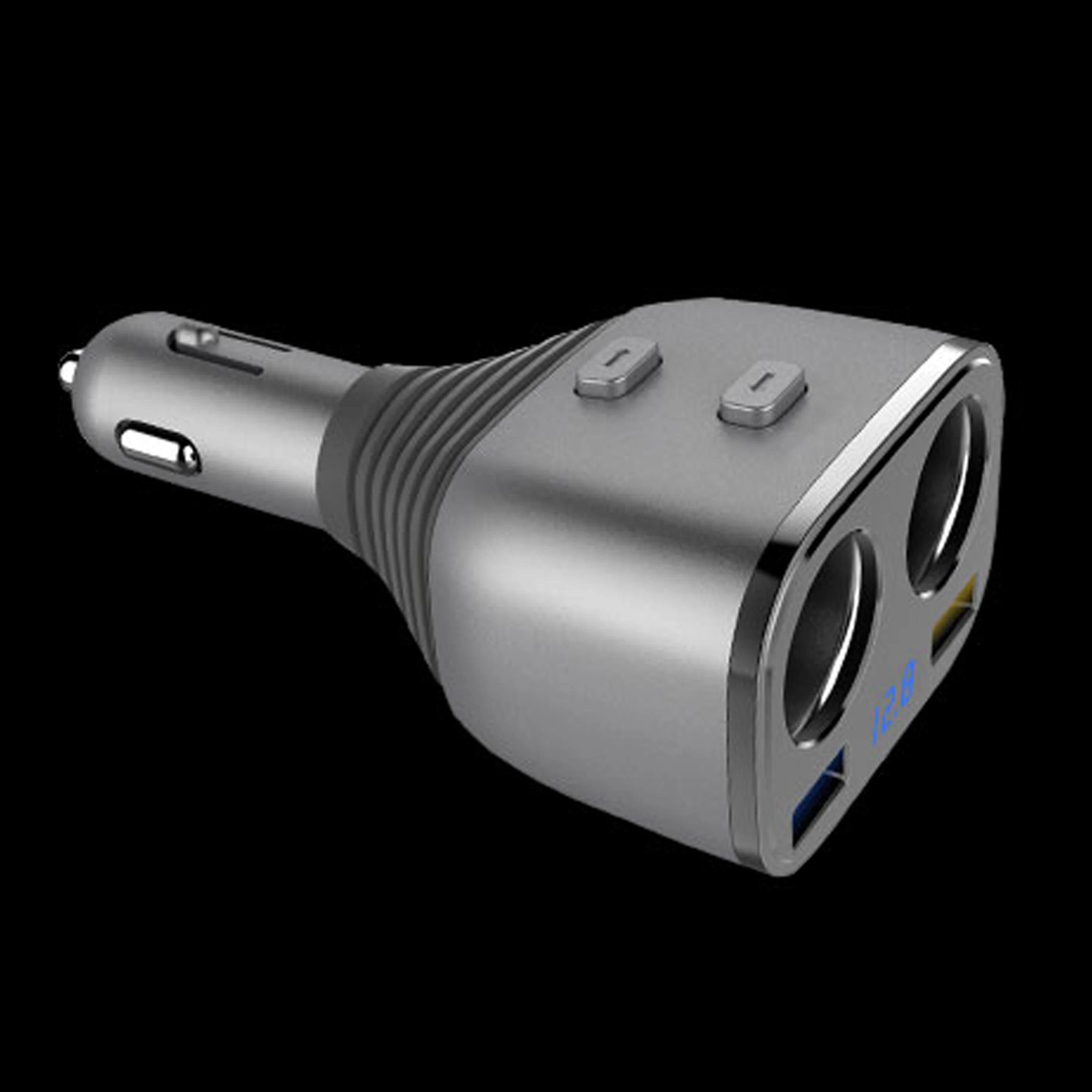 C28 High quality Hands-Free Call Dual charger for mobile TF Card FM Transmitter MP3 Music Player Car Kit