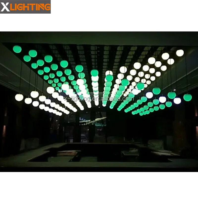 rgb led ceiling lights dmx motor cheaper price led kinetic lifting ball