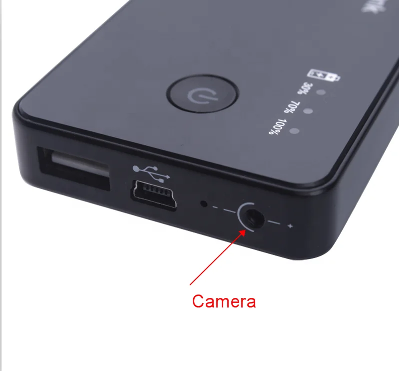 
Amazon popular camcorder voice power bank 3000 mAh video recorder portable mini camera 